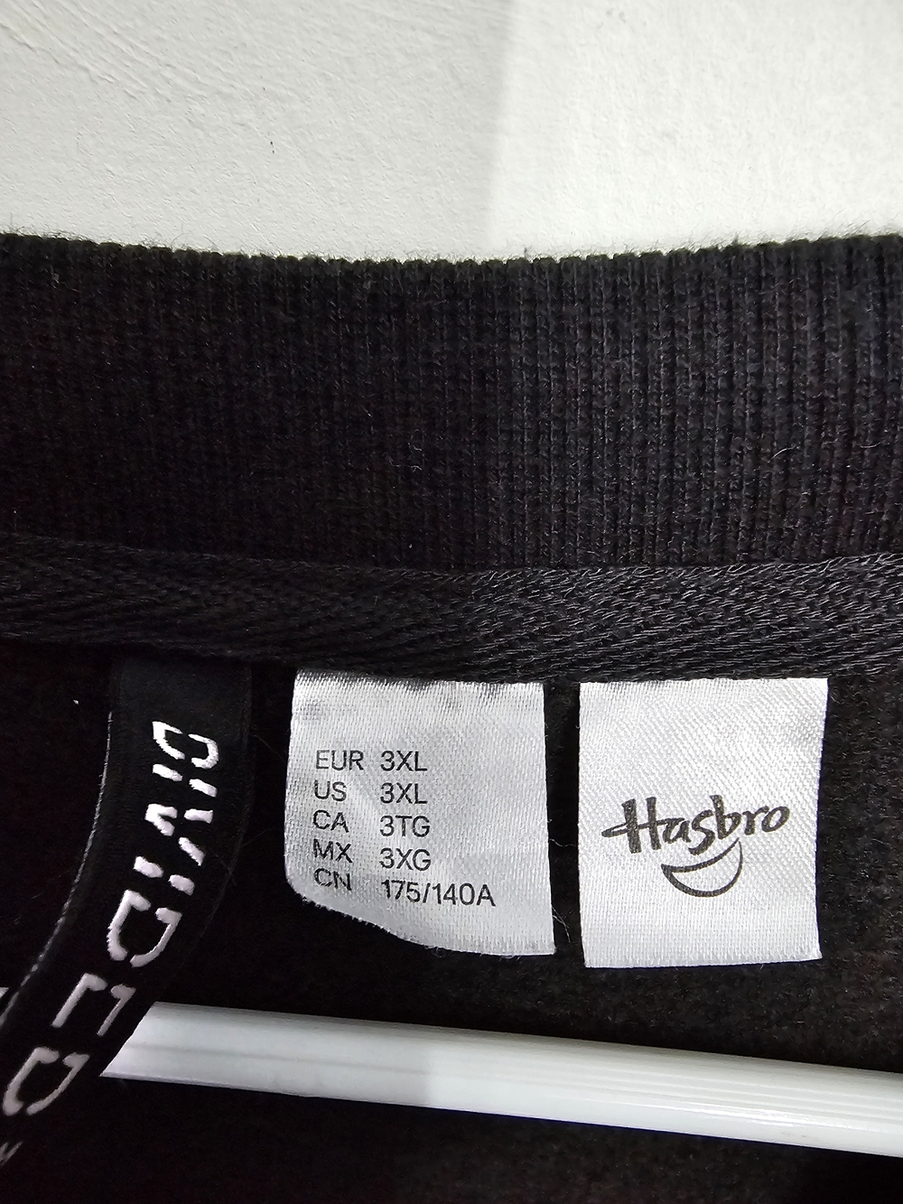 Hasbro My Little Pony Black Sweatshirt with Pastel Pony Graphic - Picture 3 of 4